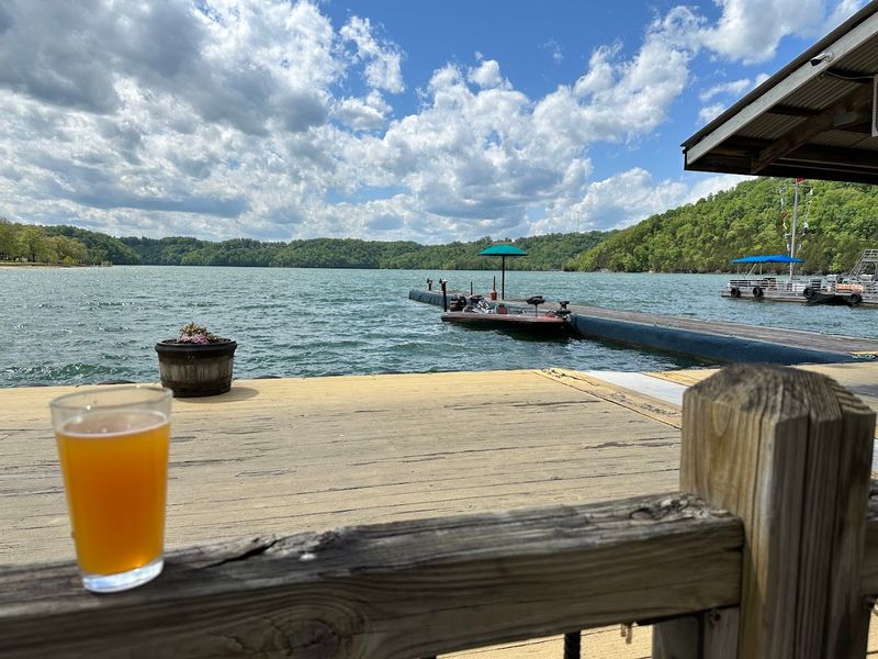 Sunset Restaurant by The Steel Coop at Sunset Marina — Byrdstown