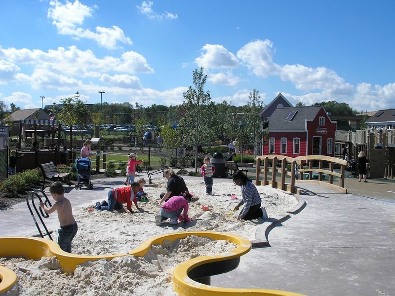 Swings, Slides, Sand, and a Zip Line Swings, Slides, Sand, and a Zip Line