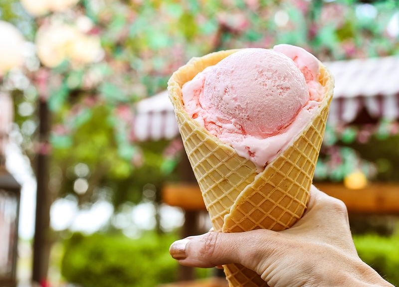 Teaberry Ice Cream