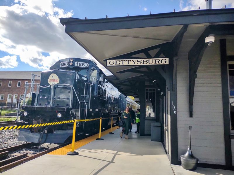 The 1884 depot sets the tone