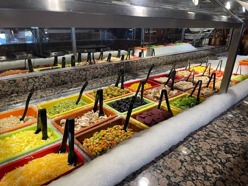 The Big Salad Bar Gives This Buffet Its Old School Swagger