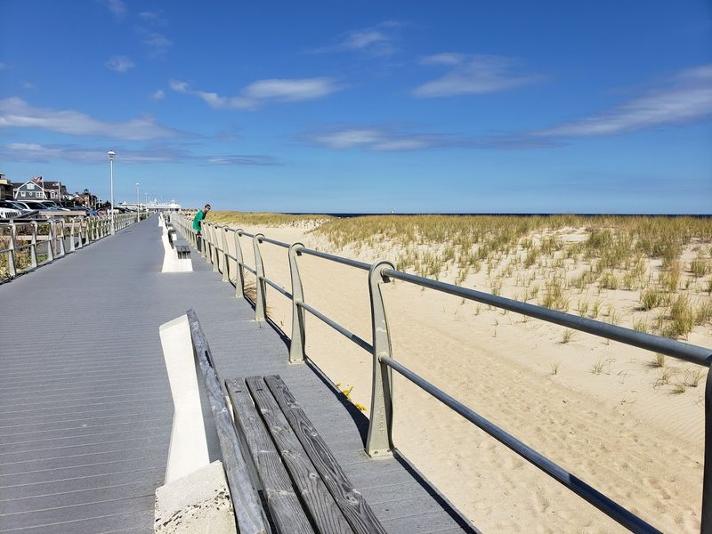 The Boardwalk Here Is Made for Slow Walks Not Big Crowds