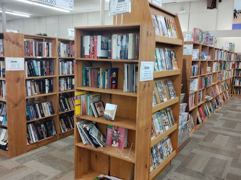 The Book Section Is Worth the Trip Alone