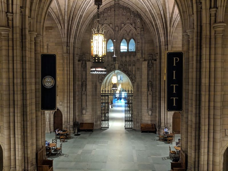 The Commons Room Feels Like A Movie Set