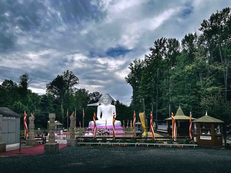 The Giant Samadhi Buddha That Stops Visitors Along Route 27