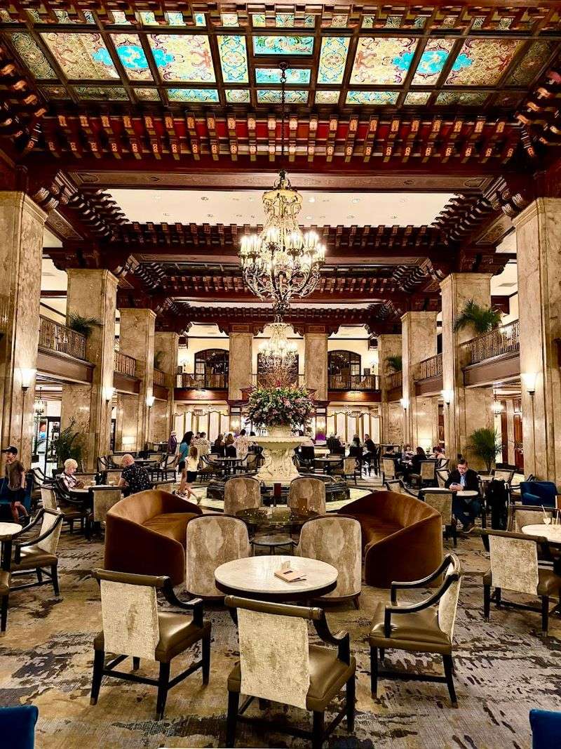 The Grand Lobby That Serves As Duck Central