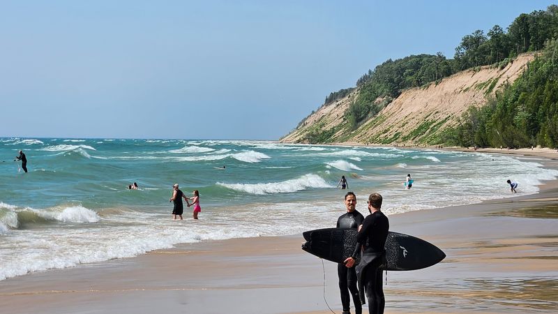 The Lake Michigan Shoreline That Stops You Mid-Step