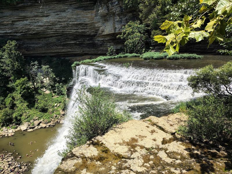 The Main Showstopper: Burgess Falls and Its Dramatic Drop