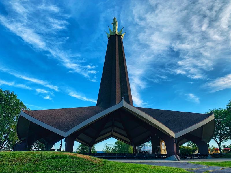 The Main Shrine Rises Like A Landmark Of Quiet Devotion