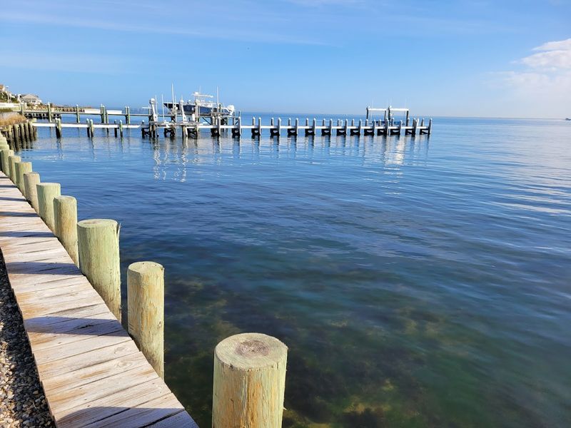 The New Jersey lagoon community where the dock is part of the backyard