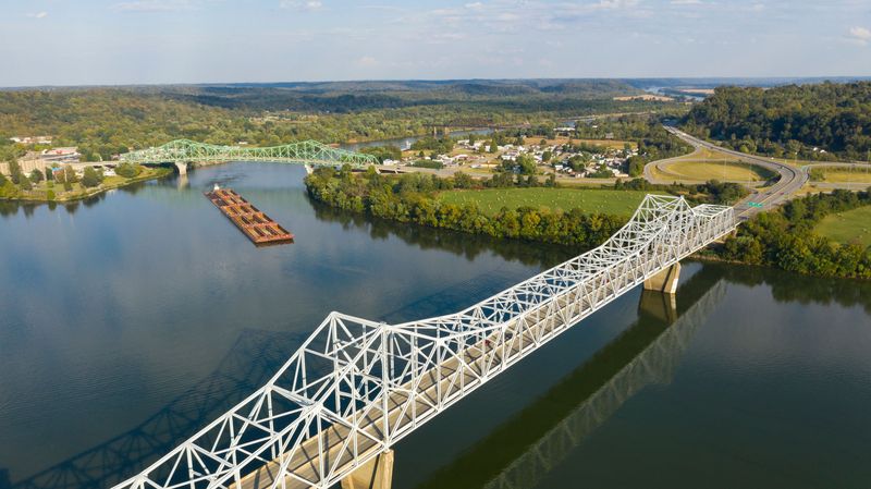 The Ohio River Gives Gallipolis Its Mood The Ohio River Gives Gallipolis Its Mood