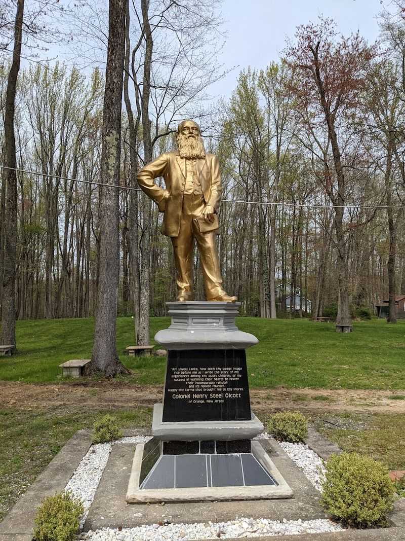 The Peace Garden and Statues That Make the Grounds Feel Sacred