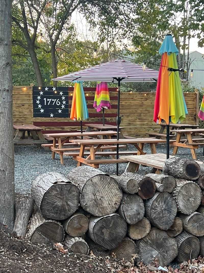 The Picnic Table Setup Keeps The Whole Experience Refreshingly No-Frills