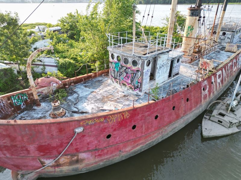 The Rusting Lightship Hiding in Plain Sight in Camden
