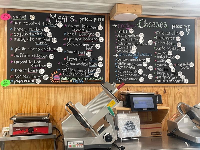 The Sandwiches Are Made Fresh and Sliced to Order