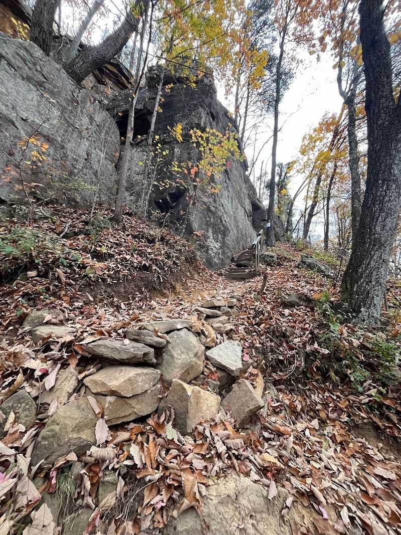 The Short But Rugged Path To Julia Falls Overlook The Short But Rugged Path To Julia Falls Overlook