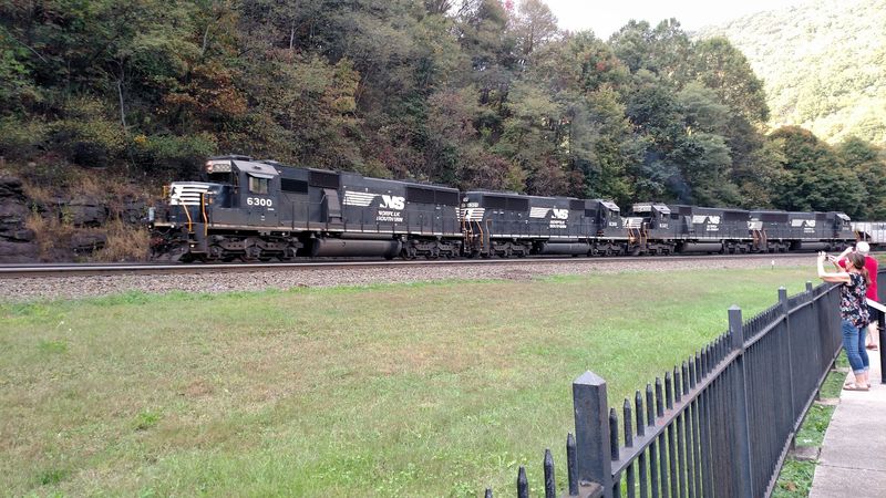 The Sound, Scale, And Motion Of Passing Trains