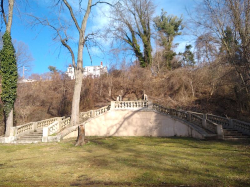The Stairs That Lead Nowhere In Roebling Park