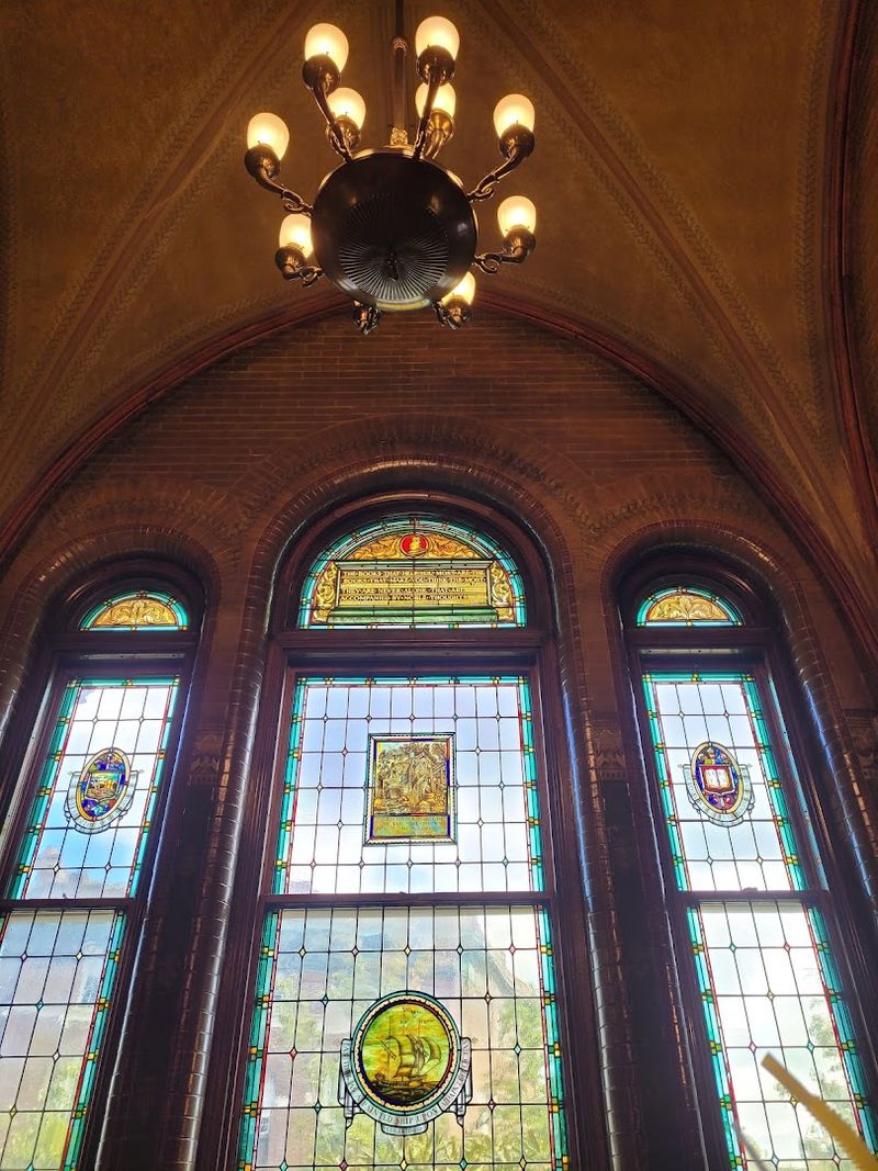 The Stone Arches And Stained Glass Make The Building Feel Magical