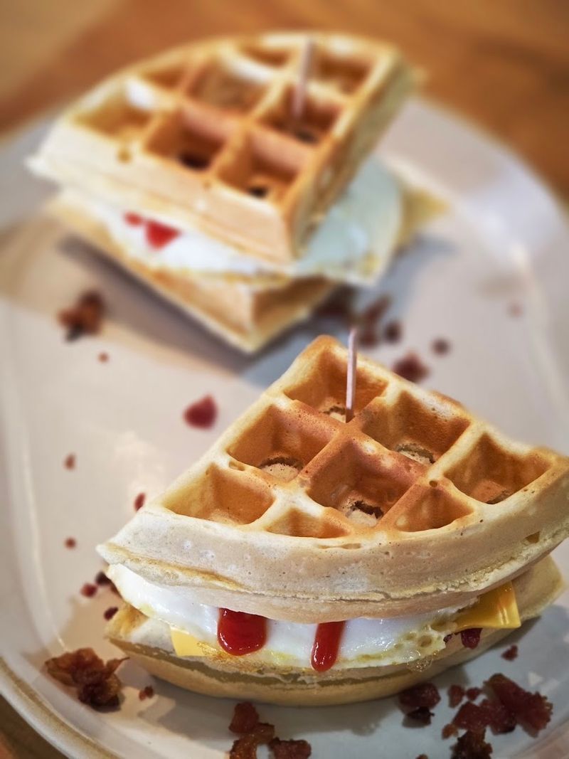 The Waffle BEC That Makes a Bagel Feel Boring The Waffle BEC That Makes a Bagel Feel Boring