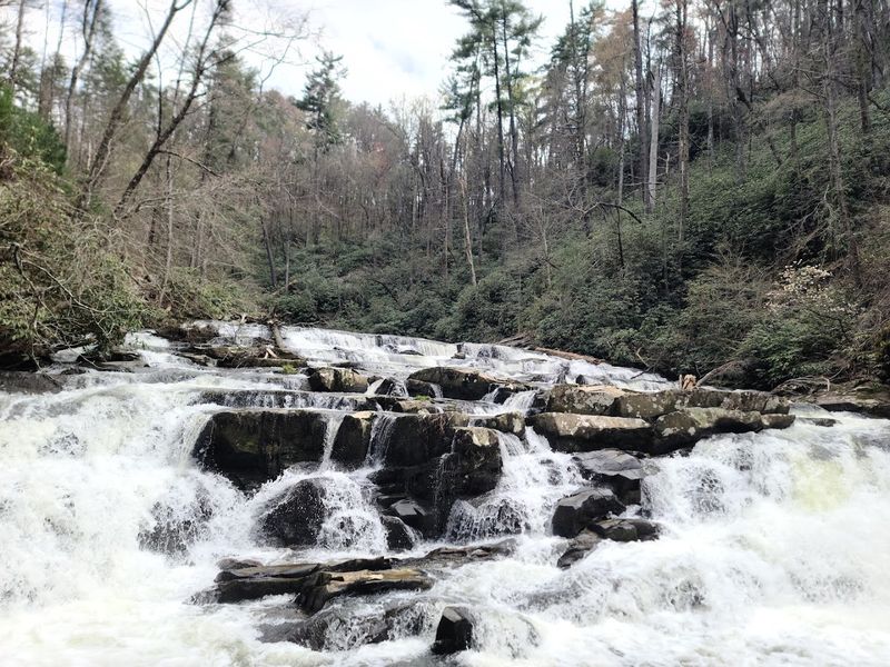 The Waterfall Is Small, Scenic, And Worth The Short Hike