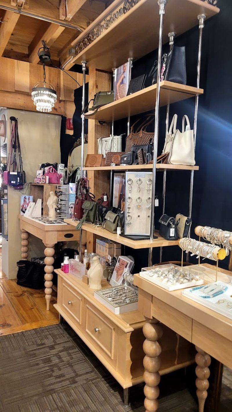 The boutique upstairs adds another surprise