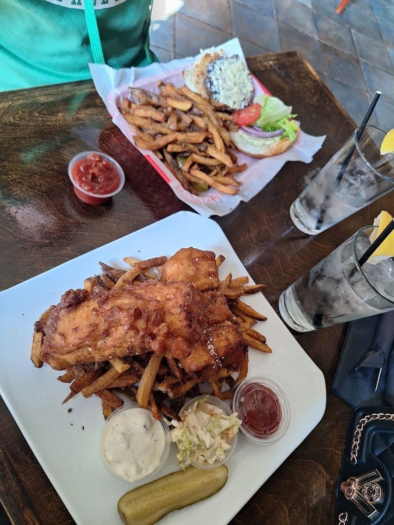 The food goes far beyond standard bar fare
