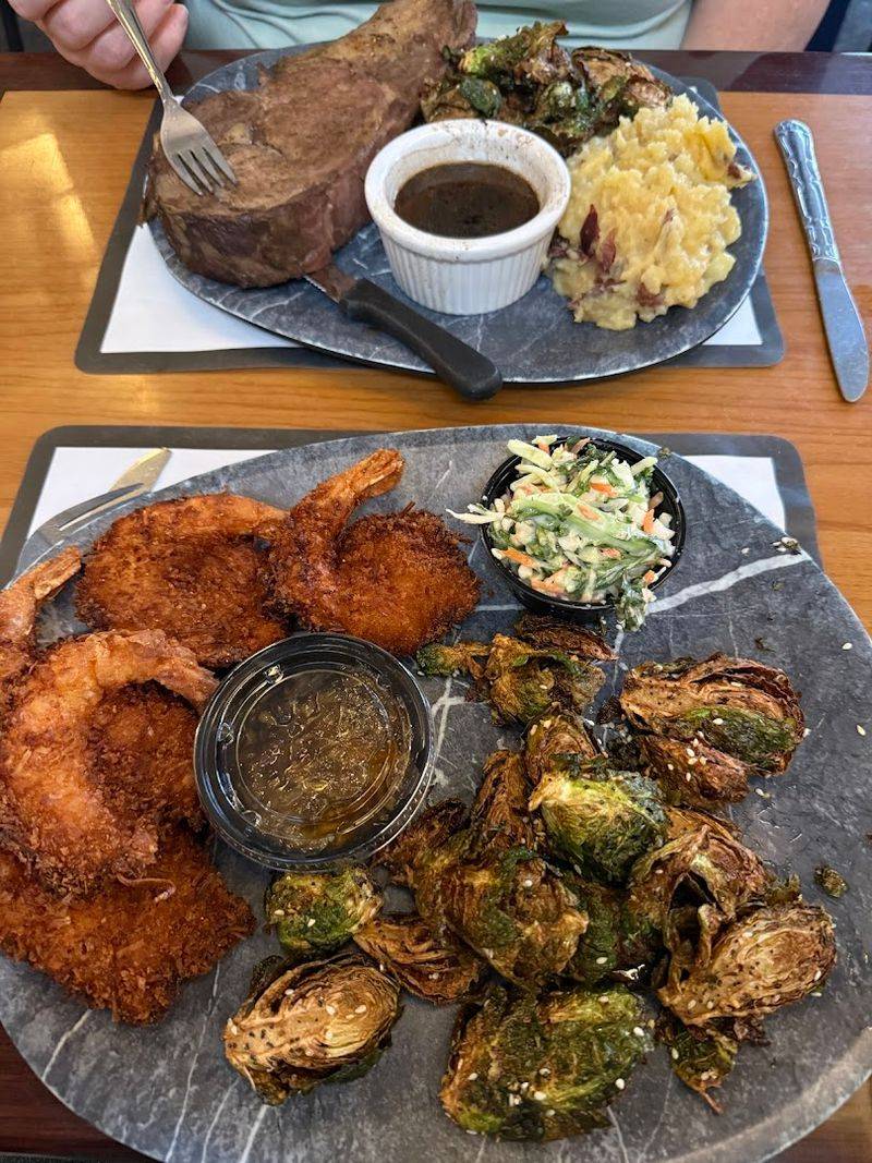 The menu has more range than you might expect