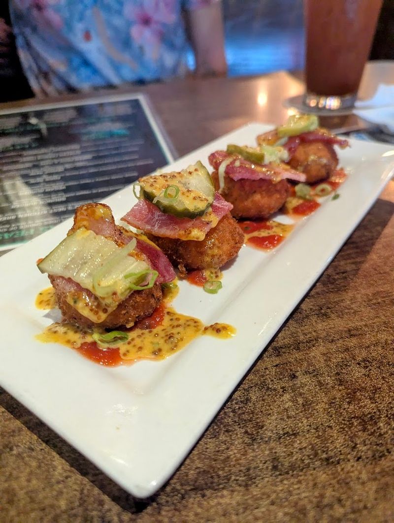 The menu works for adventurous and familiar tastes