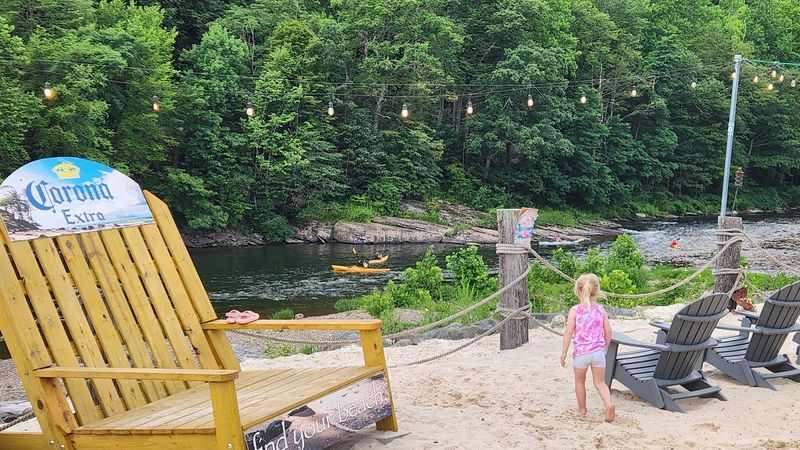 The outdoor beach area is the real scene-stealer The outdoor beach area is the real scene-stealer