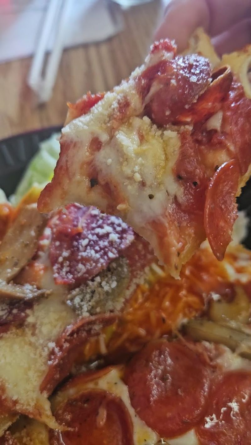 The pizza that keeps people talking The pizza that keeps people talking