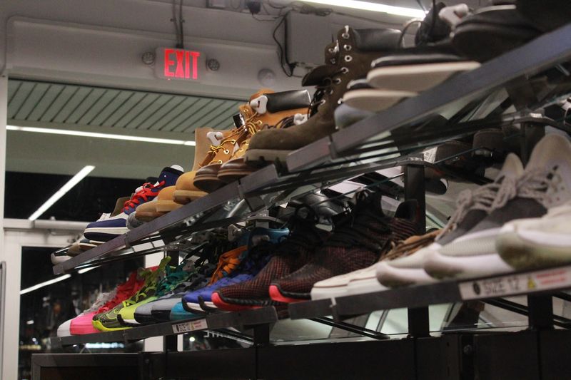 The shoe section earns its own reputation The shoe section earns its own reputation
