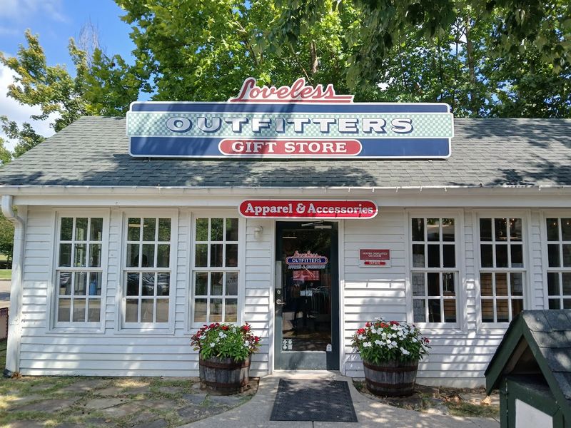 The shops and grounds make the stop feel bigger