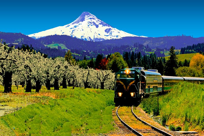 The stop near fruit and wine country adds local flavor The stop near fruit and wine country adds local flavor