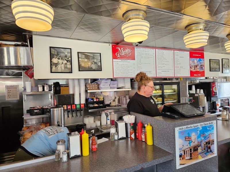 The tiny diner atmosphere everyone talks about