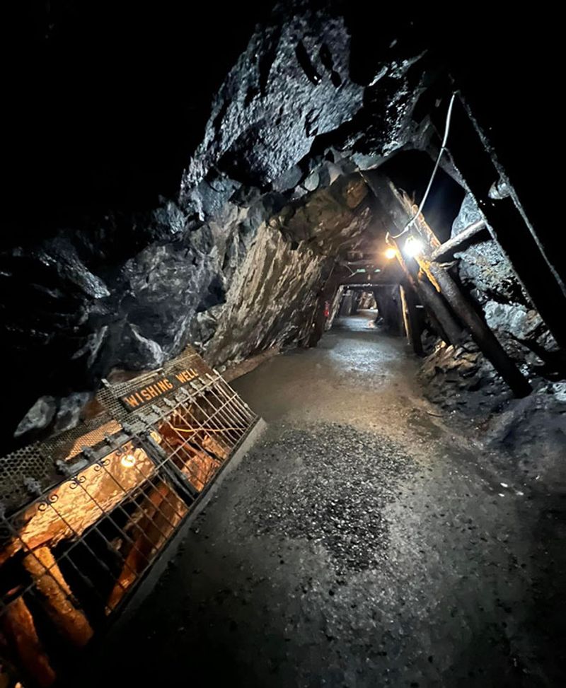 The underground mine ride is the real highlight The underground mine ride is the real highlight