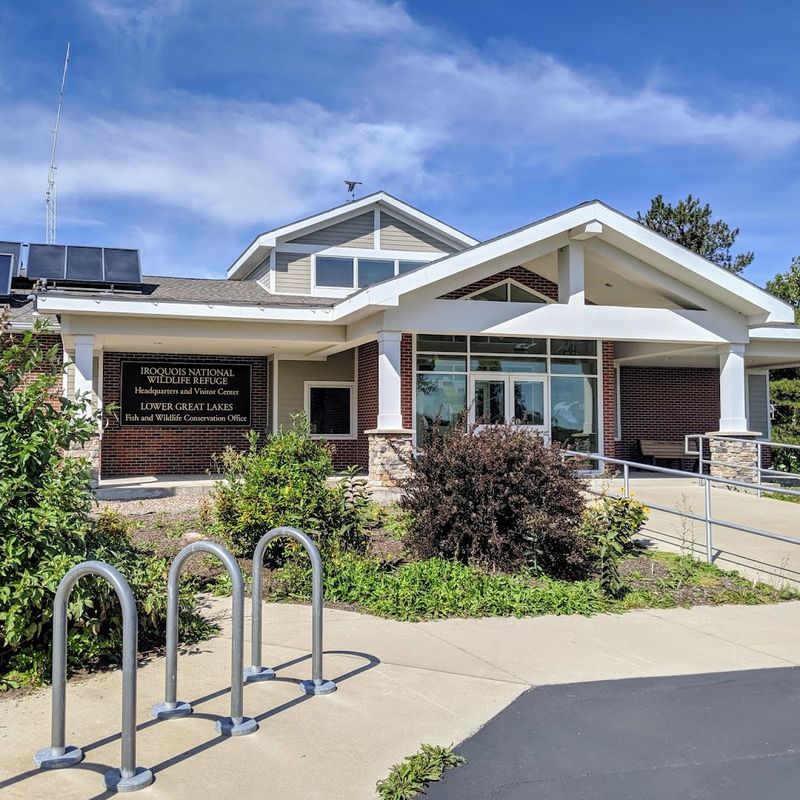 The visitor center adds context to the wildness