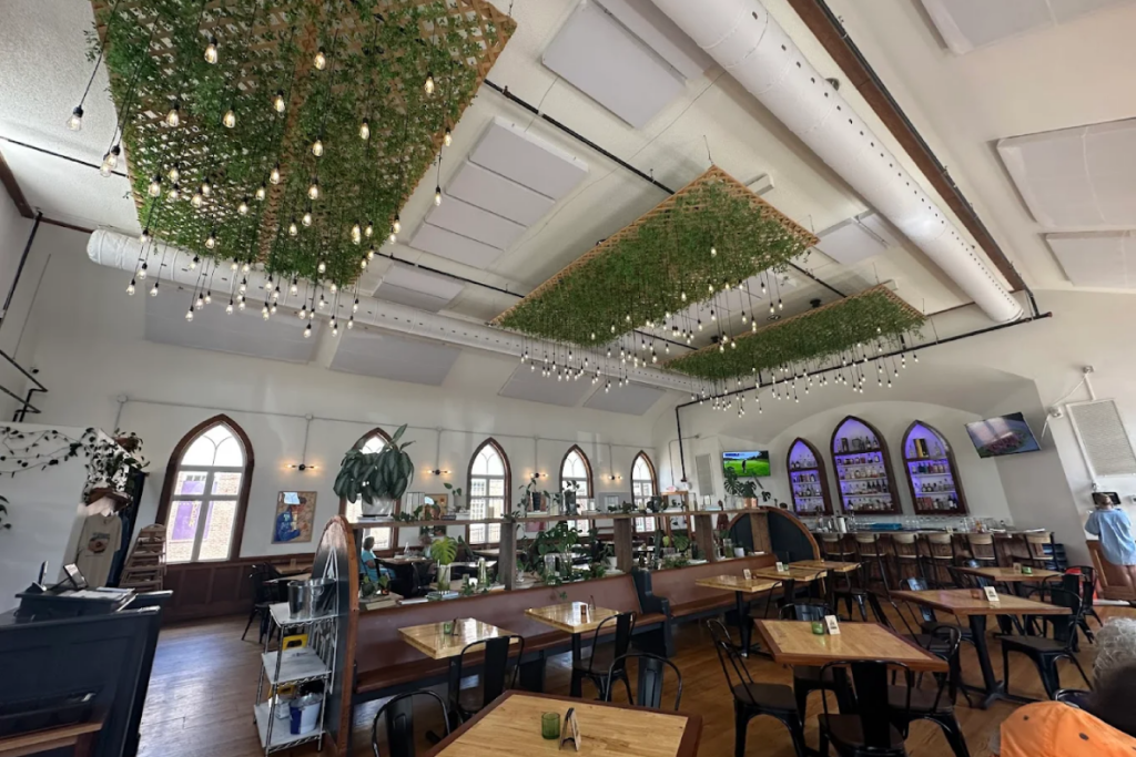 This Tennessee Restaurant Inside an Old Church Is Full of Character and Charm