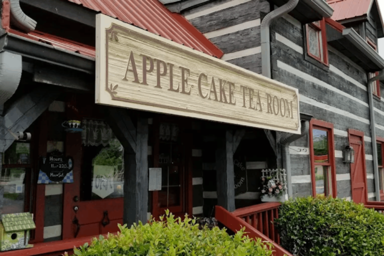 This Tennessee Tea Room Serves Its Signature Apple Cake in a Cabin Full of Antiques