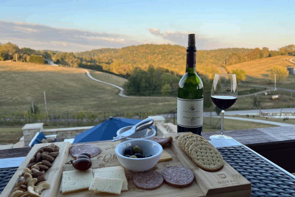 This Tennessee Winery Near Norris Lake Serves Wine With Sweeping Mountain Views