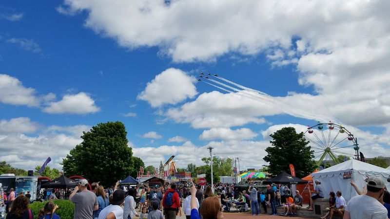 Traverse City During the National Cherry Festival Traverse City During the National Cherry Festival