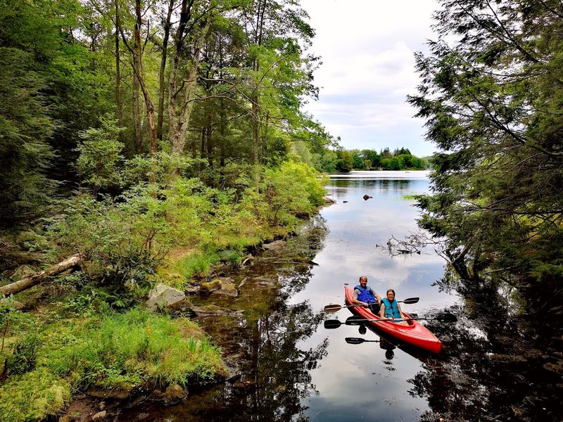 Two lakes give the park its signature charm Two lakes give the park its signature charm