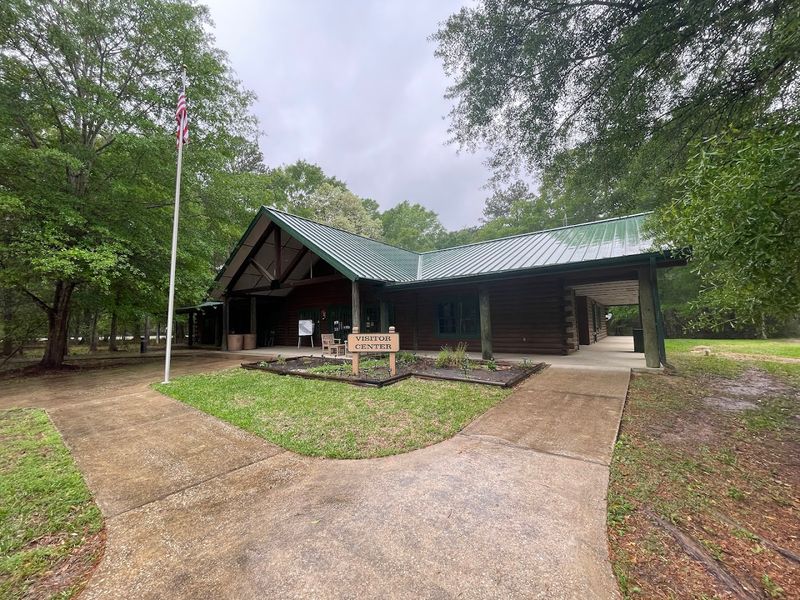 Visitor Center With Helpful Volunteers And Park Stamps