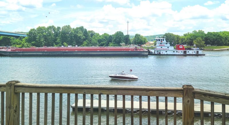 Watch Boats Drift By While You Dine