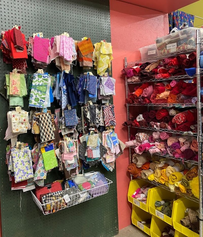 What You Might Find Inside: Fabric, Frames, Oddities, and Endless Possibilities