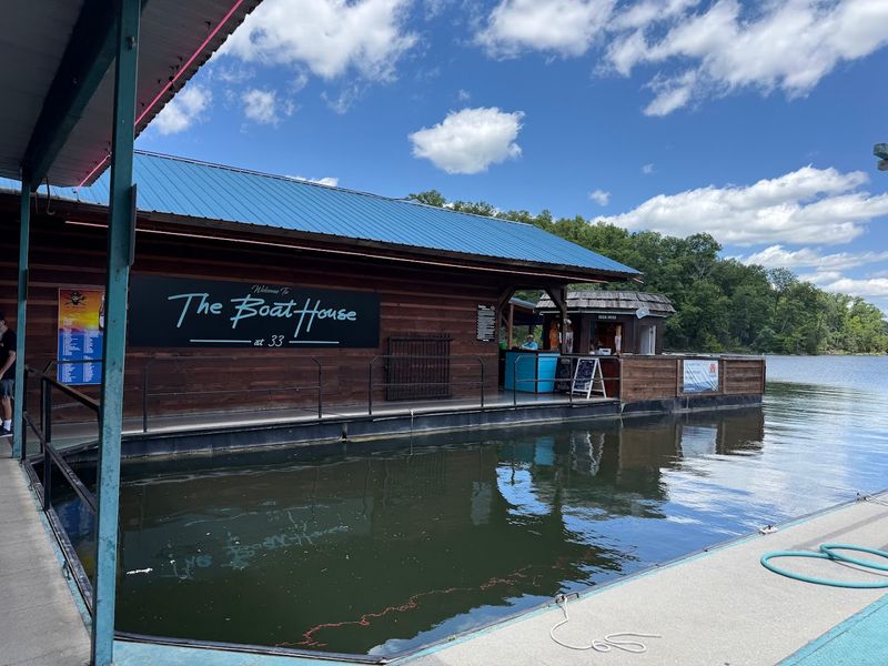 Where The BoatHouse at 33 Sits Along Norris Lake Where The BoatHouse at 33 Sits Along Norris Lake