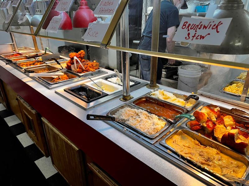 Why the buffet line is the main event Why the buffet line is the main event