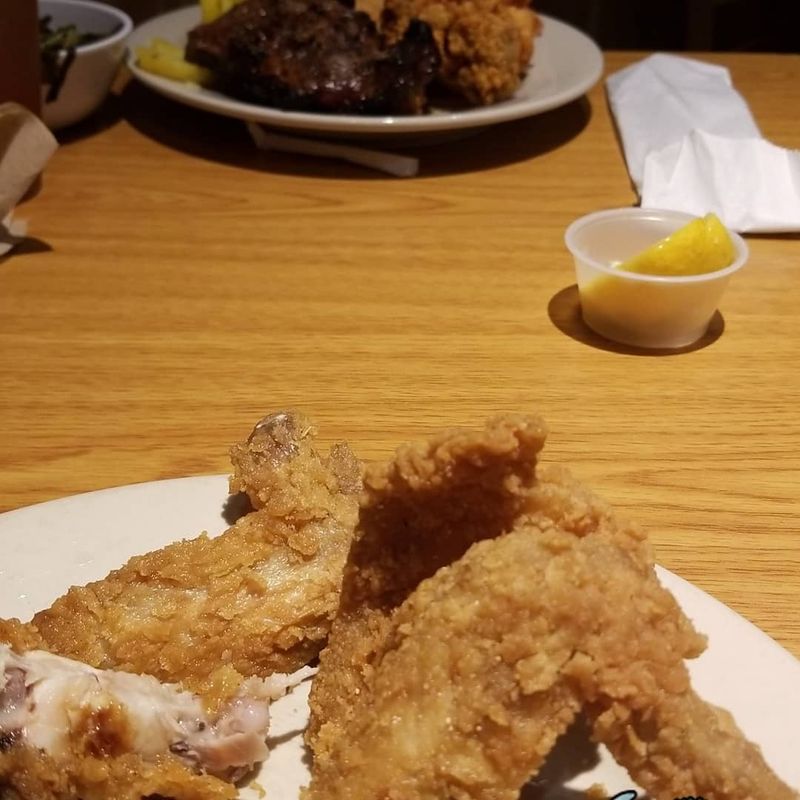 The fried chicken is the headline act The fried chicken is the headline act