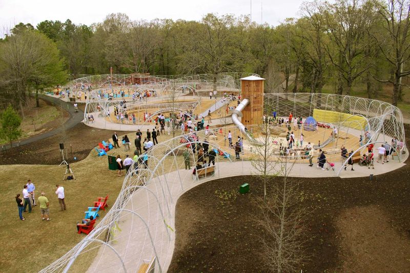 Woodland Discovery Playground at Shelby Farms Park, Memphis