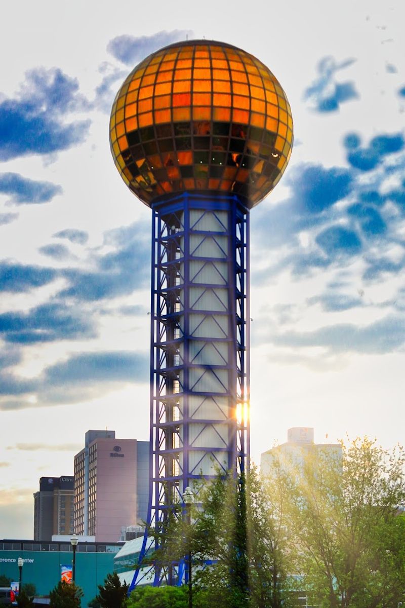 World's Fair Park and the Sunsphere in Knoxville